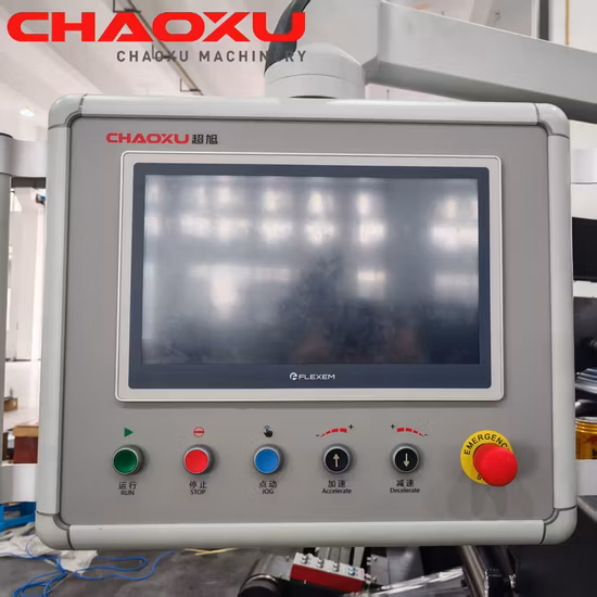 Máquina de prensa flexográfica de plástico/papel