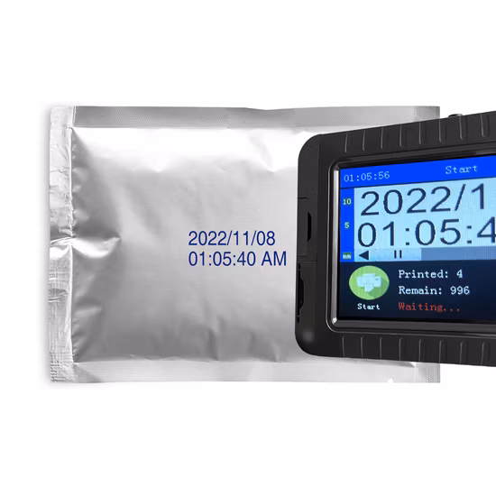 25 Languages Mini Hand-Held/Handheld Inkjet Printer for Date/Barcode Printing Printer/Carton/Plastic Bag