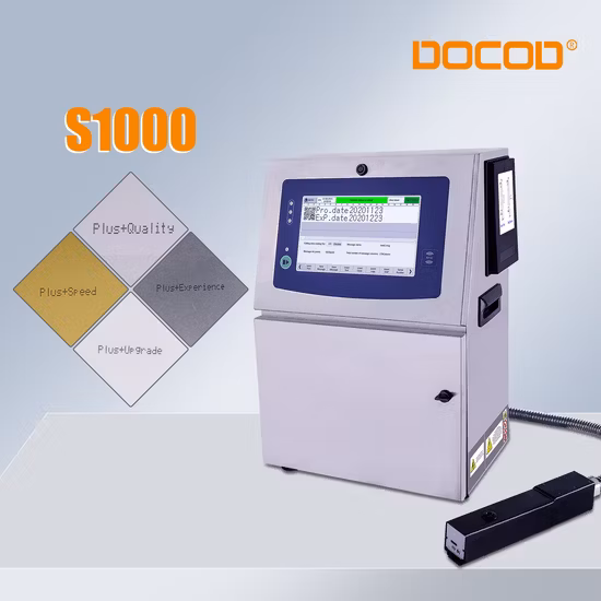 Dk Continuous Ink Roll Coder Dk1500 High Speed Automatic Expire Date Printer Low Cost Ink Roll Coder for Labeling Machine Flow Horizontal Packaging Machine