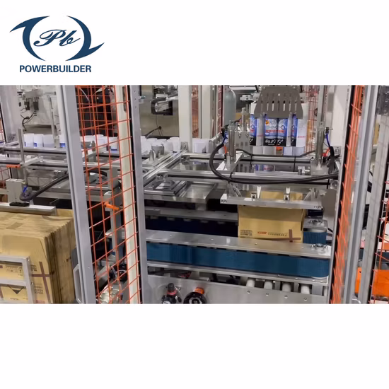 Empaquetadora de cajas de cartón de alta velocidad automática para máquina estuchadora de guantes y mascarillas de perfume