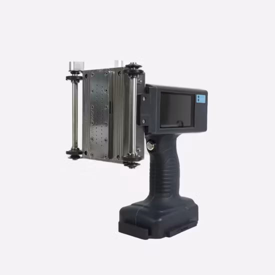 Precio de fábrica chino de la impresora de inyección de tinta de acero de la máquina de codificación por lotes de mano